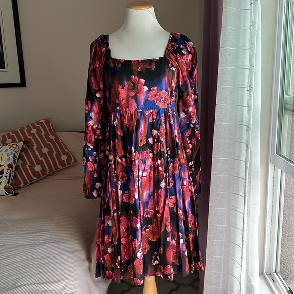 Vero Moda multicolor dress size M - Picture 2 of 11